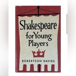 BOOK Shakespeare for Young Players Small Hardcover Vintage 1964